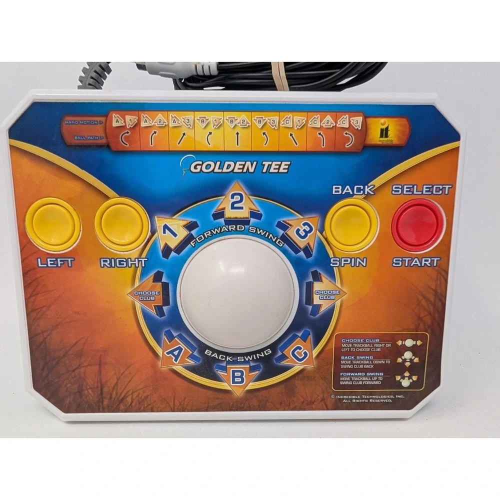 Golden Tee Golf Plug & Play Home TV Game Edition 2011 Jakks Pacific
